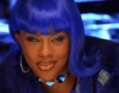 Lil kim music video blue GIF - Find on GIFER