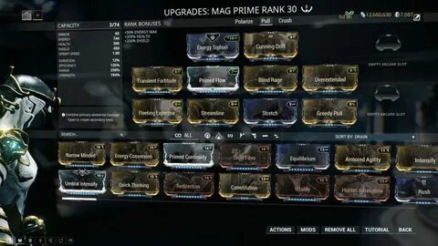 Warframe Mag Build 10 Images - Warframe Chronicles Builds Rh