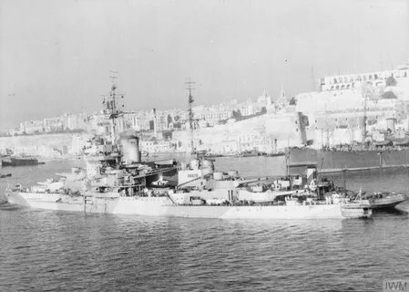 1300 x 926 HMS Warspite underway in Valletta Harbor, Malta, 