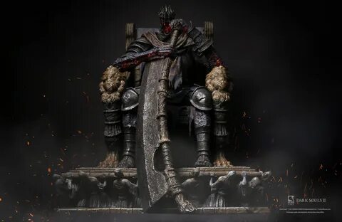 PureArts: Dark Souls Yhorm on Throne! - Bmutha.com