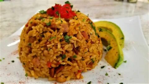 Arroz Mamposteao con Habichuelas Blancas rice in 2019