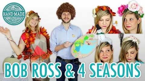 DIY Bob Ross Halloween Costume + The Four Seasons - HGTV Han