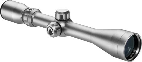 Barska 3-9x40mm Colorado 30/30 Silver Rifle Scope with Rings
