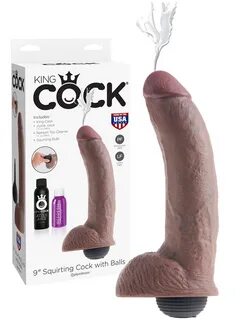 Sex toy king cock squirt 9 inch