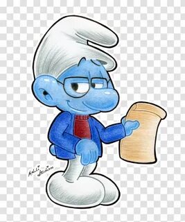 Smurfette Narrator Smurf Gargamel Drawing The Smurfs - Ficti