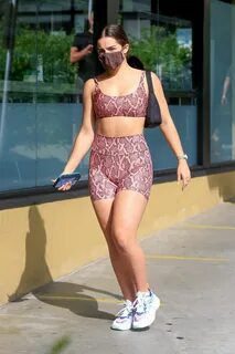 addison rae - spotted on a juice run after hitting the gym i