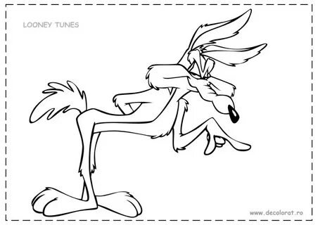 Drawing Road Runner and Wile E. Coyote #47265 (Cartoons) - P