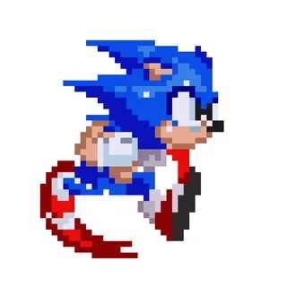 Editing Sonic Run - Free online pixel art drawing tool - Pix