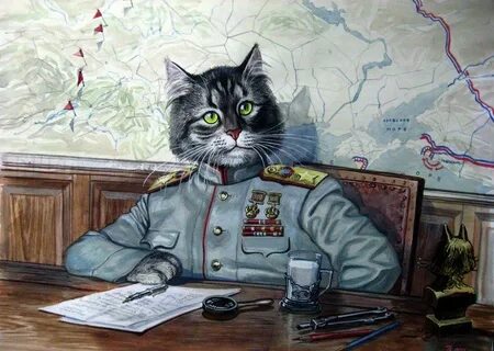 soviet cat Katten, Kunst