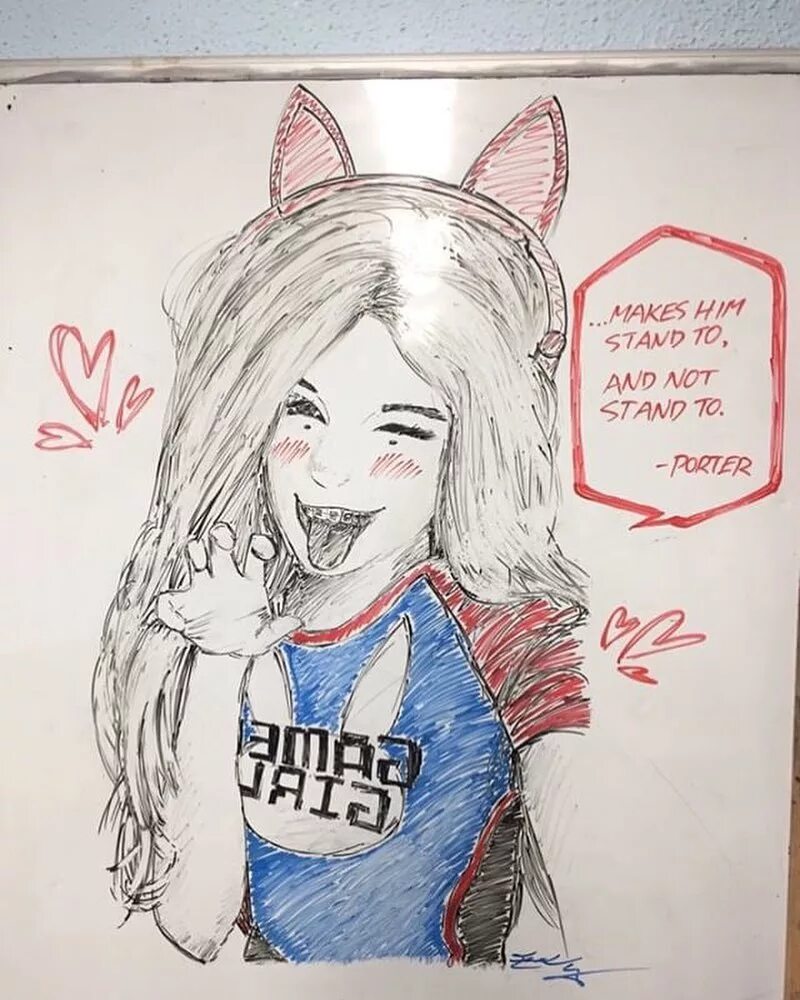 Belle Delphine в Instagram: "Fan art celebrating Belle hitting 3 milli...