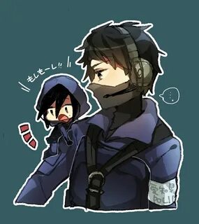 Hibana & Echo R6S Rainbow six siege anime, Rainbow six siege