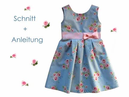 Anleitung Kleid Nele Gr.80-134 Schnitt poverka-center Sewing