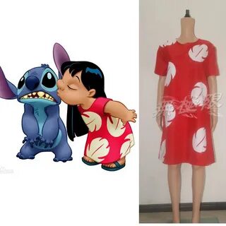 2018 New Style Lilo & Stitch Cosplay Costume Lilo Dress - ку