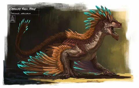 ARK FanArt:Draconis obscurum by KookaburraSurvivor on Devian