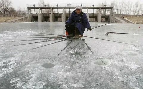 Professional Ice Fisher " MyConfinedSpace