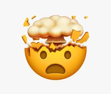 The New Emojis Coming To Your Iphone - New Head Exploding Em