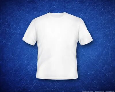 Blank white T-shirt (PSD) PSDgraphics