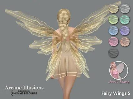 Arcane Illusions - Fairy Wings 5 by Jaru Sims at TSR " Sims 