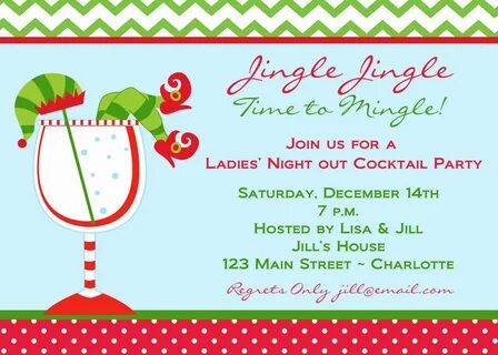 Ladies Night Invitation Wording Fresh Items Similar to Holid