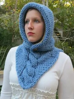 Maid Marian Bandana Cowl Two Knitting pattern by Grace Rose