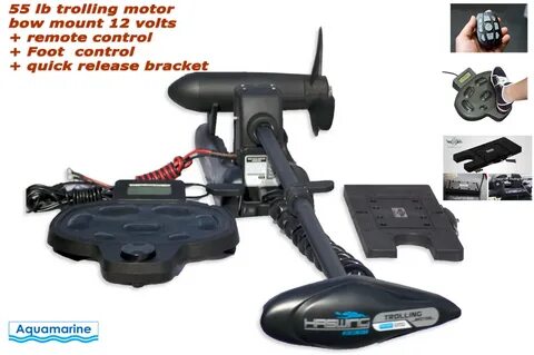 Nucanoe frontier 12 bow mount trolling motor