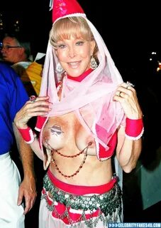 Barbara Eden Nipples Pierced Public 001 " Celebrity Fakes 4U