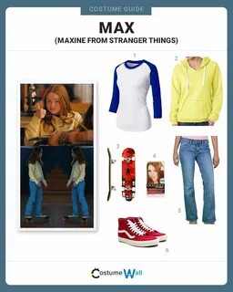 Dress Like Max (Maxine) Mayfield Stranger things costume, St