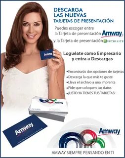 tarjetas de presentacion de amway - Besko