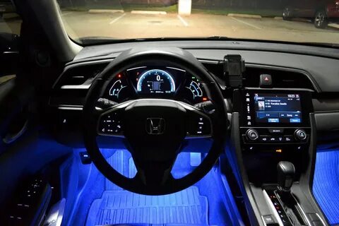 Awesome 2017 Honda Civic Led Interior Lights And Review di 2