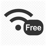 Free Wifi Icon - Download in Glyph Style