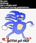 Sonic "Gotta Go Fast" Meme - Imgflip