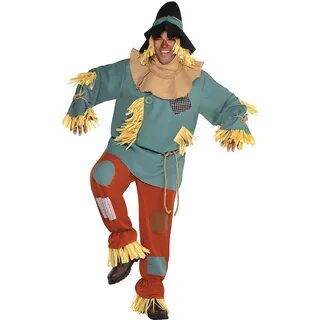 Adult Scarecrow Costume Plus Size - Wizard of Oz Party City