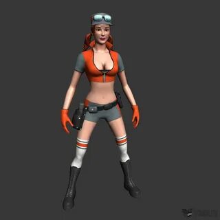 MNTB-girl " Pack 3D models