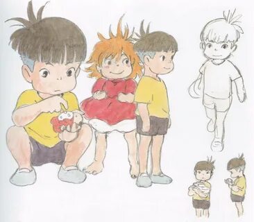 Ponyo: 80 Original Concept Art Collection - Daily Art, Movie