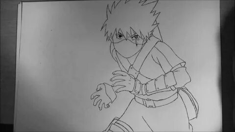 How to draw Kid Kakashi (Raikiri) - YouTube