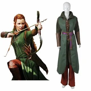 CosplayDiy Women's Costume Movie The Hobbit Elf Tauriel Outf