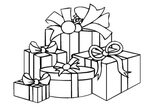 Christmas Gifts Coloring Pages 100 images Free Printable