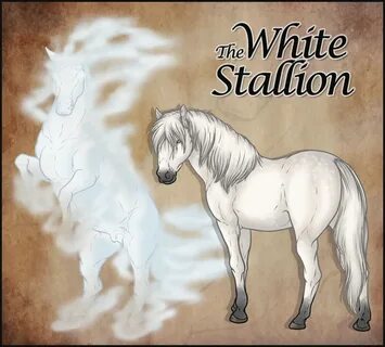 White Stallion Reference - Weasyl