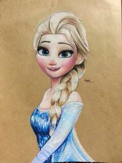 Frozen Fan art - Elsa by KR-Dipark on DeviantArt Disney Animation, Animatio...