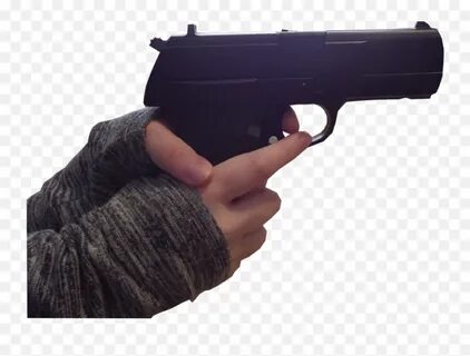 Hand With Gun Png Transparent Image - Female Hand With Gun,P