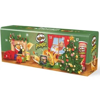 Pringles Chips Adventskalender АДВЕНТ КАЛЕНДАРИ. Конфеты