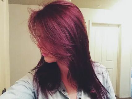 Hair color- box dye from cvs! Deep intense burgundy Burgundy