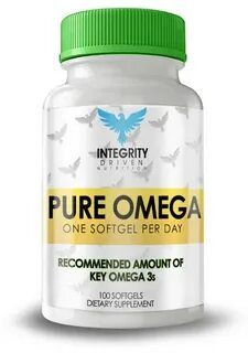 Жирные кислоты (Omega) Integrity Driven Nutrition, Омега 3 (