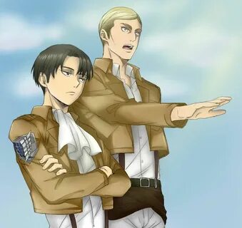 Levi and Erwin (Attack on Titan) by Hikari-Creation on devia