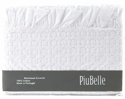 Bedding Details about PiuBelle Matelasse QUEEN White Floral 