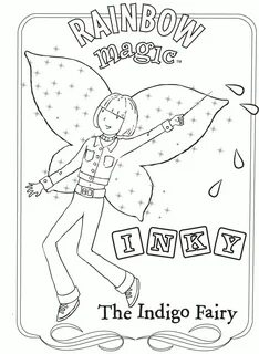 Download or print this amazing coloring page: Rainbow Magic 