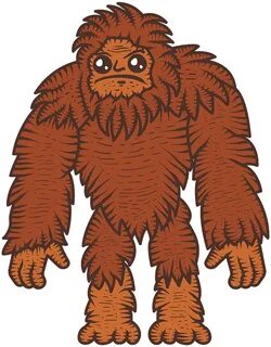 Bigfoot clipart. Free download transparent .PNG Creazilla