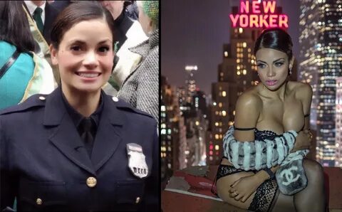Vet and former playboy model scuffles with cops over flag.