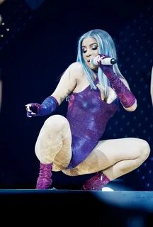 Cardi B Performs onstage at the STAPLES Center Concert Spons