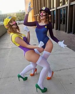 HelloIAmKate and KyrraMarie as Wario - Nerd Ninja